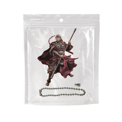 Eco-friendly Wukong 2D Flat Keychain Pendente acrilico per zaino e accessori per auto