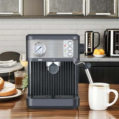 Macchina per espresso elettrica automatica per ufficio con tecnologia di sensori Bluetooth 5 pezzi