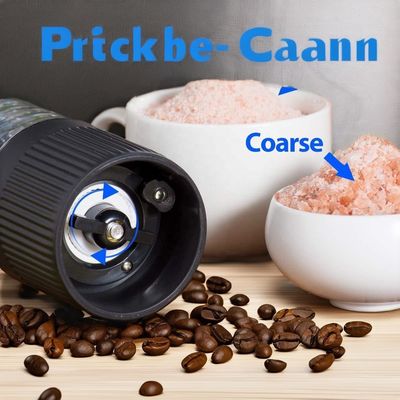 Set di macchine elettriche per la macinazione del pepe per macchine ceramiche sostenibili per la casa e per condimenti solidi