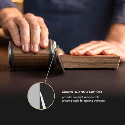 Kit di accessori per cucina multifunzionale in magazzino Noce Legatura di alluminio Magnetico Diamante