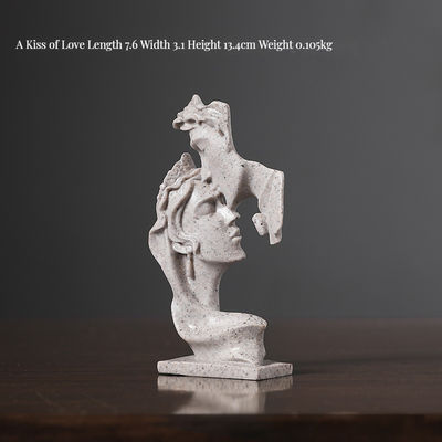 Arte moderna stile antico Arredamento domestico Eco-friendly La statua del pensatore Scultura in resina di bambù