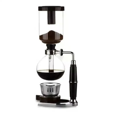 Caffettiera con maniglia confortevole e senza isolamento termico