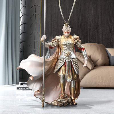 Anniversario Re scimmia combatte Buddha mitologia nera Wukong Golden Hoop Ornamento da scrivania