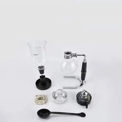 Set di presse francesi in ceramica a osso con utensili da bere in vetro e attrezzature per i tubi in acciaio inossidabile 304