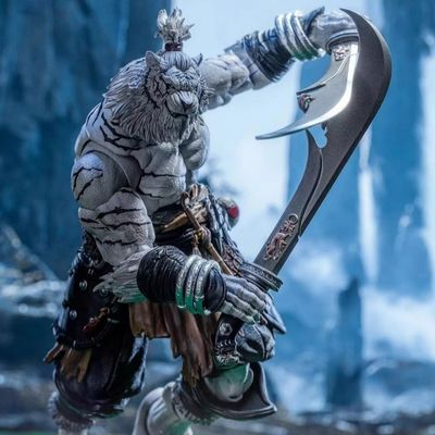 Maestro Union Furay Planet Serie 1/12 Scale Action Figure Weng Tiger Versione Bianca Resina Contemporaneo Maestro Format Altro