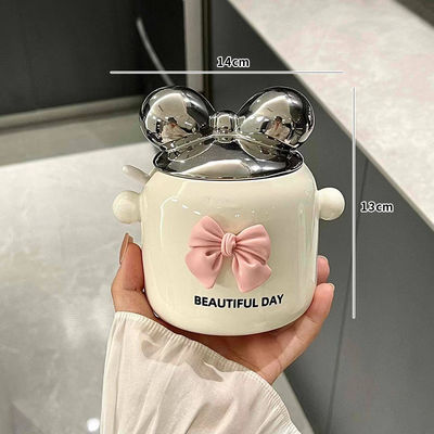 Cisterne di serbatoi di vetro borosilicato in ceramica per il tè, il caffè, lo zucchero e le caramelle