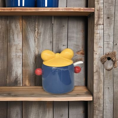 Logo personalizzato Nordic Style Ceramic Piggy Bank per lo stoccaggio multiuso in cucina