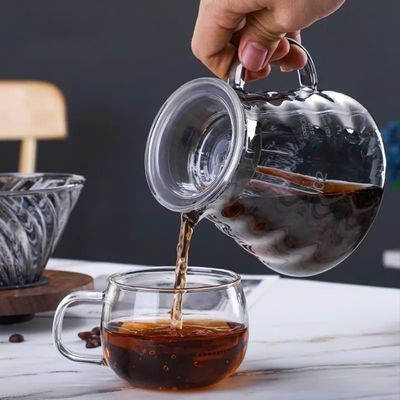 Filtro in acciaio inossidabile e coperchio server di caffè per taglio personalizzato