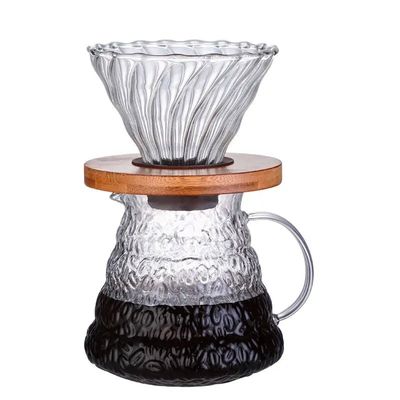 Filtro in acciaio inossidabile e coperchio server di caffè per taglio personalizzato