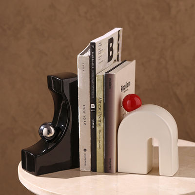 Behanmei Ceramica Bookends Arte moderna stile antico Decorazioni per la casa fine soggiorno