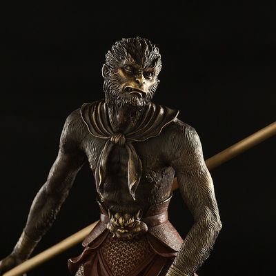 Deluxe 3D Wukong Statue Anniversary Gift da Black Myth Custom Alloy Copper Casting