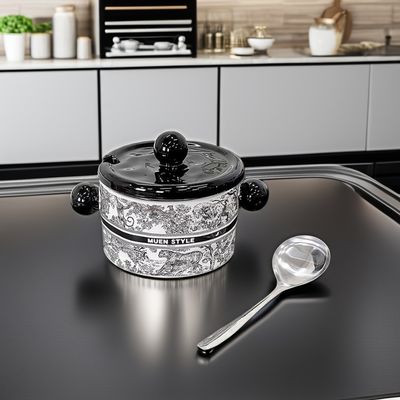 Contenitore per alimenti a microonde per design europeo