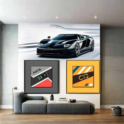 Pareti murali per auto in alluminio elettrico perfetto per la casa