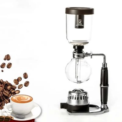 Macchina da caffè American Classic Syphon in magazzino Tipo metallico Aluminio per la preparazione del caffè