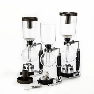 Macchina da caffè American Classic Syphon in magazzino Tipo metallico Aluminio per la preparazione del caffè
