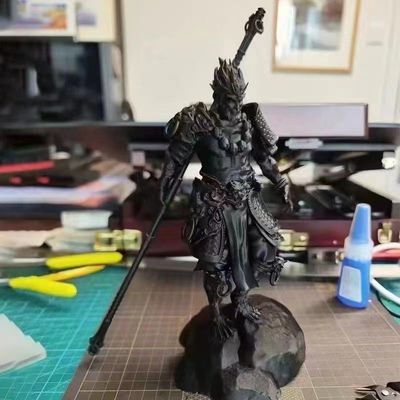 Ornamenti del re delle scimmie del mito nero Pacchetto in un solo pezzo per decorazioni domestiche e regali