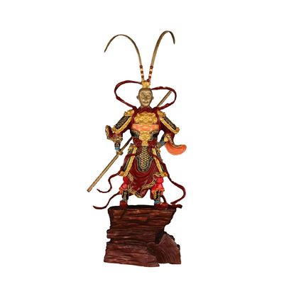 Set di figure in resina 3D di personaggi di quattro grandi romanzi classici