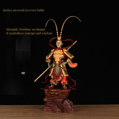 Set di figure in resina 3D di personaggi di quattro grandi romanzi classici