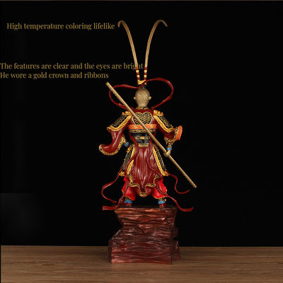 Set di figure in resina 3D di personaggi di quattro grandi romanzi classici