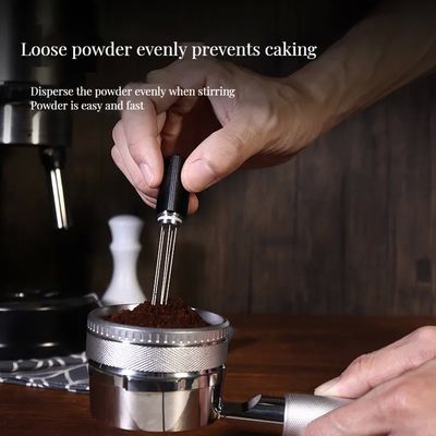 HIGHWIN 58mm 5 aghi Agitatore di caffè in acciaio per la distribuzione di espresso classico