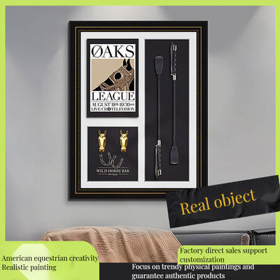 Decorazioni murali di galleria per salotto vintage in stile europeo moderno