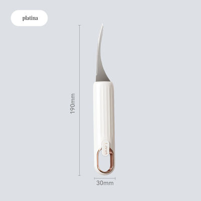 Coltello per la lavorazione di gamberetti di metallo e strumento per la lavorazione delle scaglie di pesce per la preparazione di frutti di mare