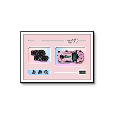 Blocchi di vetro di cristallo post-moderni per concessionarie 4S