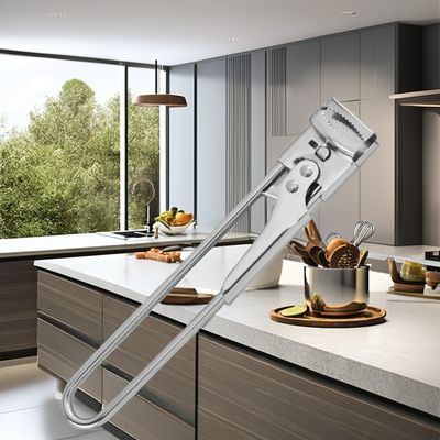Comodo utensile per l'apertura di lattine con design di tappo a torsione e maniglia regolabile per risparmiare lavoro