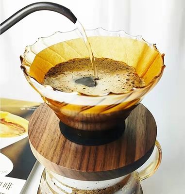 600 ml Nordic Portable Pour-Over Coffee Server Set a goccia con vaso di vetro resistente al calore