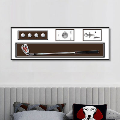 Stylish Glass Crystal Golf Parete Art per salotto Corridoio camera da letto Formato elettrico