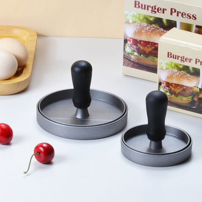 Pressa per hamburger in alluminio Modello manuale resistente per patties perfetti ogni volta