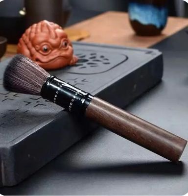 Spazzola di pulizia a manico di legno massello per macchine da caffè per cucina domestica