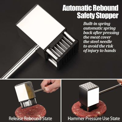 Confezionato in acciaio inossidabile con 36 lame