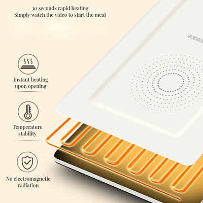 Tavolo di riscaldamento elettrico pieghevole a riscaldamento veloce con 10 marce e controllo della temperatura intelligente