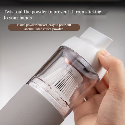 Piccolo pulitore di polvere di caffè senza fili ricaricabile con design in stile americano