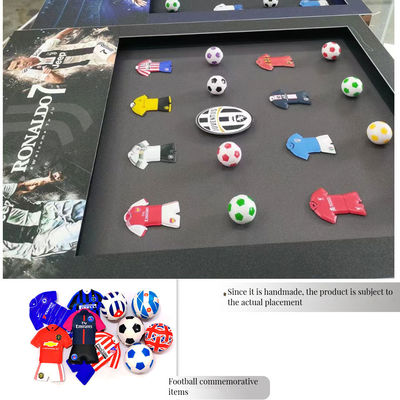 Messi Stella Calcio 3D Moderno Dipinto Elettrico Decorativo Blocchi di costruzione con modello di natura morta