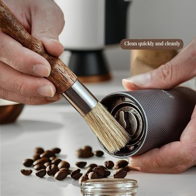 Maniglia di legno ecologico 58mm Distribuitore di espresso per baristi