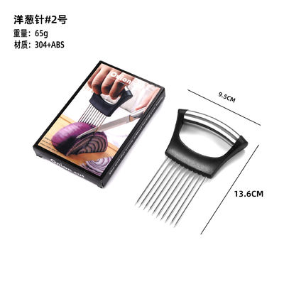 Coltelli di frutta portatili in metallo e plastica per cipolle pomodori patate tenderizzazione della carne