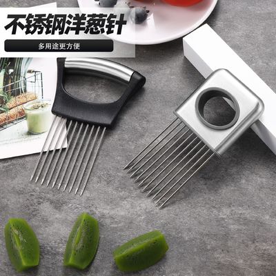 Coltelli di frutta portatili in metallo e plastica per cipolle pomodori patate tenderizzazione della carne