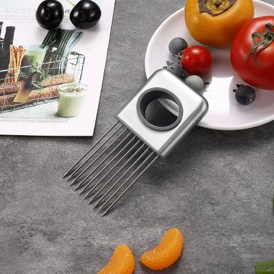 Coltelli di frutta portatili in metallo e plastica per cipolle pomodori patate tenderizzazione della carne