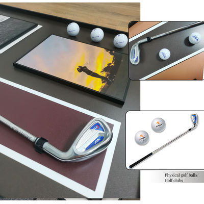 Pittura di golf semplice moderna per vetro cristallo salotto camera da letto ingresso corridoio club decorazione murale