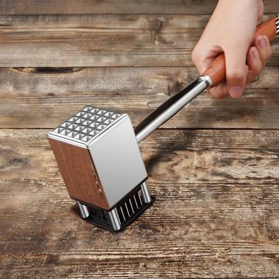 Manuale dell'acquirente commerciale Tenderizzatore di carne Martello da cucina Aglio a 36 lame per altri alimenti