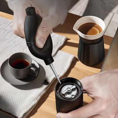 Sgomberatore d'aria portatile in gomma di silicone Sgomberatore di polvere per attrezzi per il caffè e il tè Strumento di pulizia