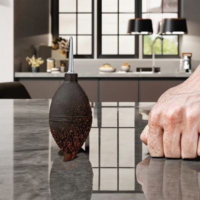 Pulizzatore per soffiatori d'aria in stile americano in gomma di silicone per attrezzi per tè e caffè