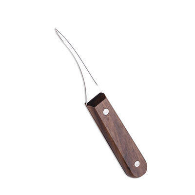 Scalatore di gamberetti in acciaio inossidabile con coltello per la pancia dei pesci Strumento di lavorazione dei frutti di mare semplificato