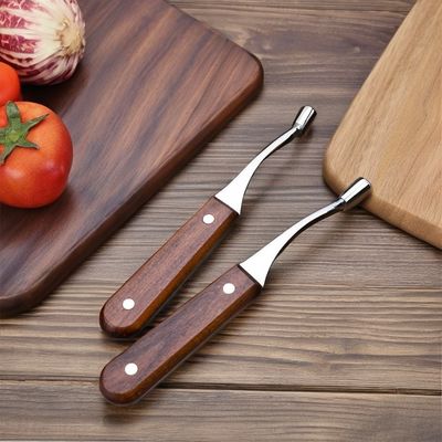 Logo personalizzato Logo polifunzionale in acciaio inossidabile gommone per gamberetti e coltello per la pancia dei pesci