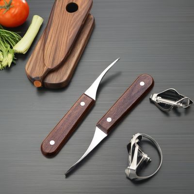 Prepara pesce e frutti di mare in modo efficiente con questo pelare di gamberetti in acciaio inossidabile resistente