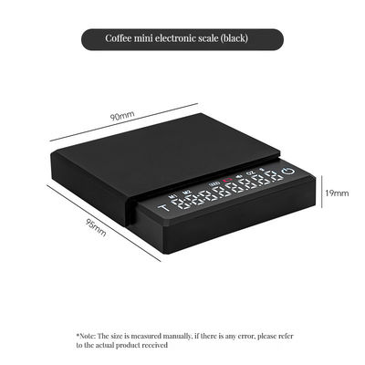Raccomandazione di peso massimo 2 kg Scala cronografica ricaricabile per caffè impermeabile