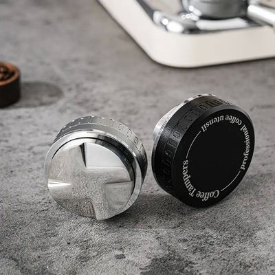 51/53/58mm Barista Strumento Acciaio inossidabile Caffettiere con base in lega di alluminio
