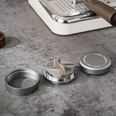 51/53/58mm Barista Strumento Acciaio inossidabile Caffettiere con base in lega di alluminio